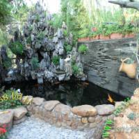 天然透光石與假山 光影交融的藝術之美